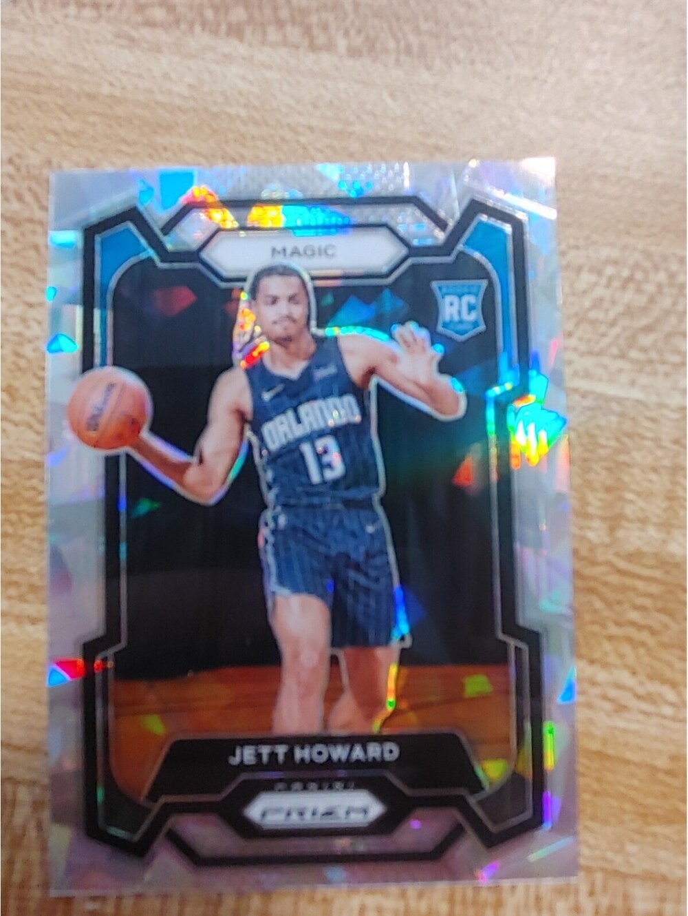 2023/24 Panini Prizm Silver Prizm Jett Howard RC Orlando Magic #132